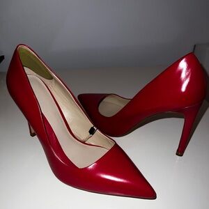 Zara Red Pointed Heels